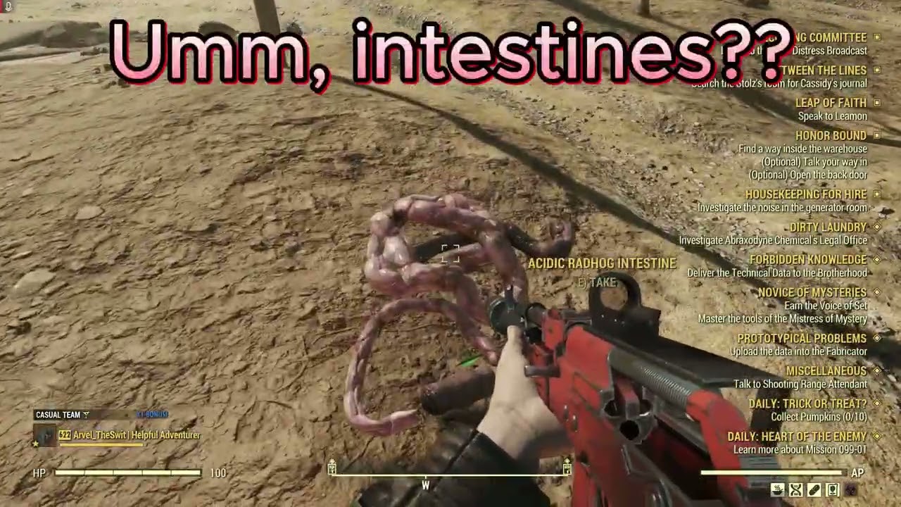 Deathclaw jumpscare. (Fallout 76)