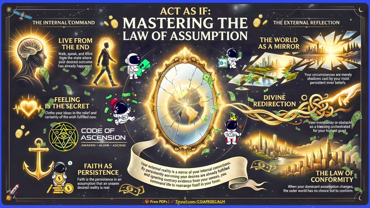 Act as if… and watch reality respond. 🪞✨ | Code Of Ascension 
