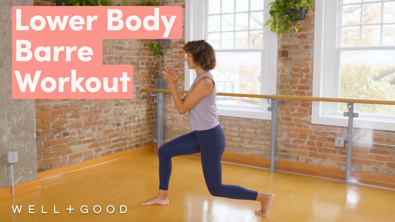 15 Minute Lower Body Barre-Inspired Workout That Brings The Heat | Good Moves | Well+Good