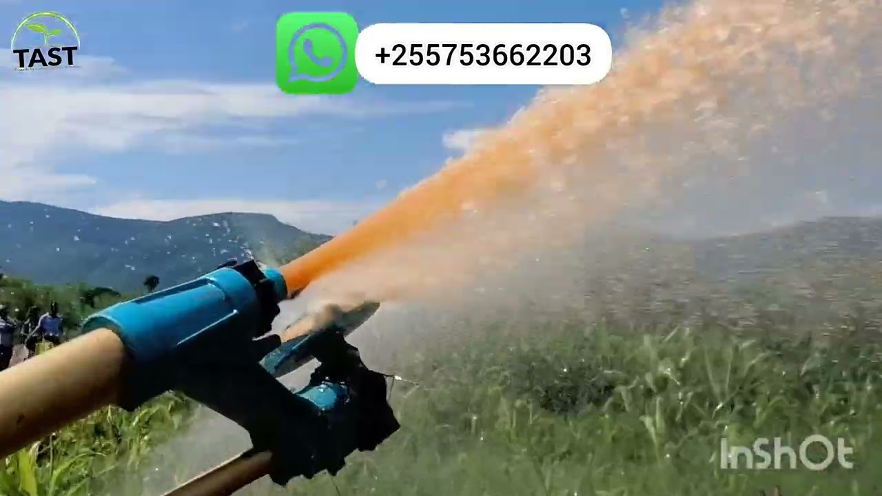 THE BEST IRRIGATION SYSTEM FOR YOUR FARM, Yuzuak JET 50 RAIN GUN 