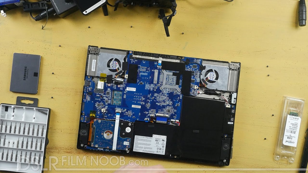 MSI GS60 4k Ghost tear down and M.2 hard drive upgarde