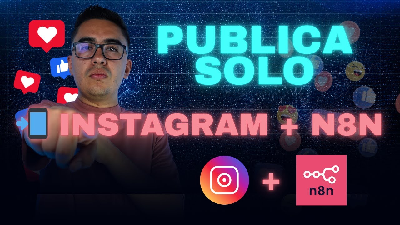 Publica en Instagram Automáticamente con N8N Fácil y Rápido