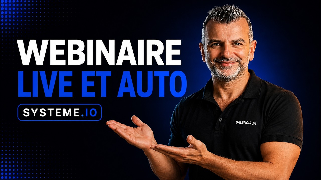 Comment créer un Webinaire Systeme.io ?