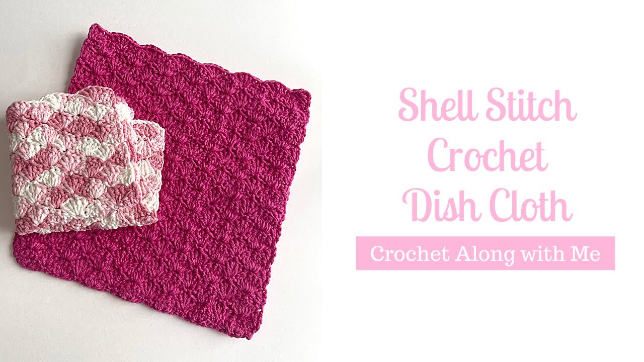 Crochet Dish Cloth | How to crochet a dish cloth