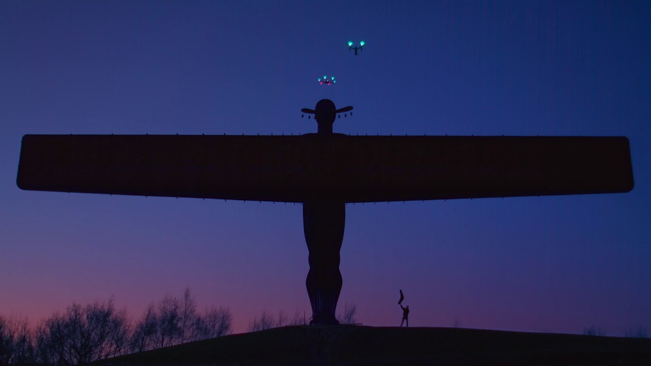 Strewth! Angel of the North hijacked for Australia Day