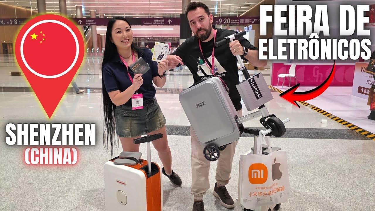 FOMOS NA INCRÍVEL FEIRA DE ELETRÔNICOS DE SHENZHEN NA CHINA - FEAT CYMYE