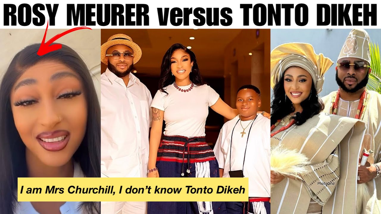 RECONCILIATION SAGA!! “I AM MRS CHURCHILL, I don’t know TONTO DIKEH” Rosy Meurer RANTS online 