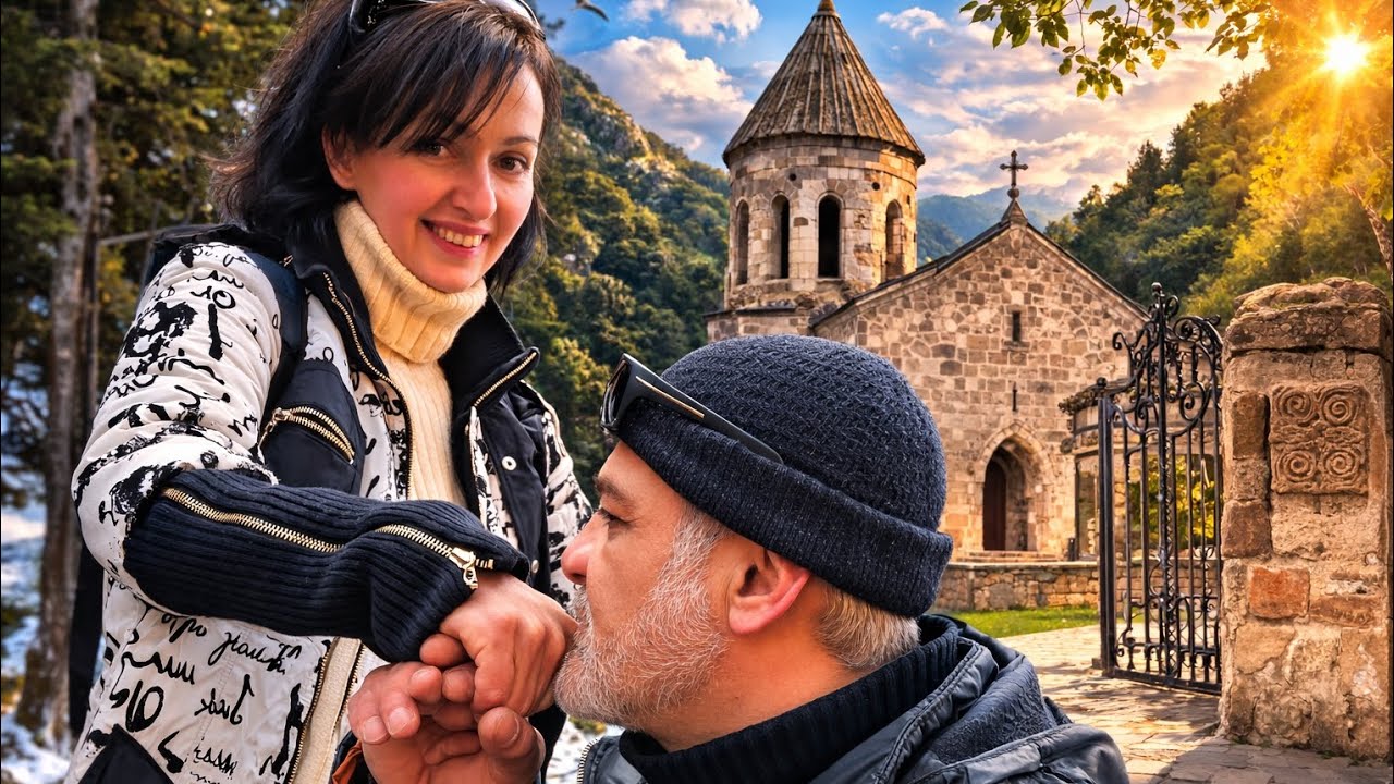 მწვანე მონასტერი ბორჯომის ხეობა 12.03.26