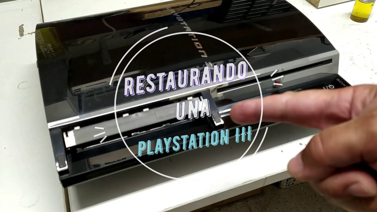 Restaurando una Playstation 3 (PS3) en condiciones. Se incluye reflow y cambio de almohadillas.