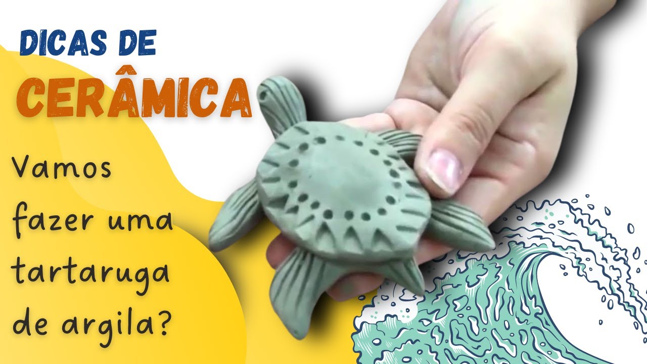 Dicas de Cerâmica - Tartaruga