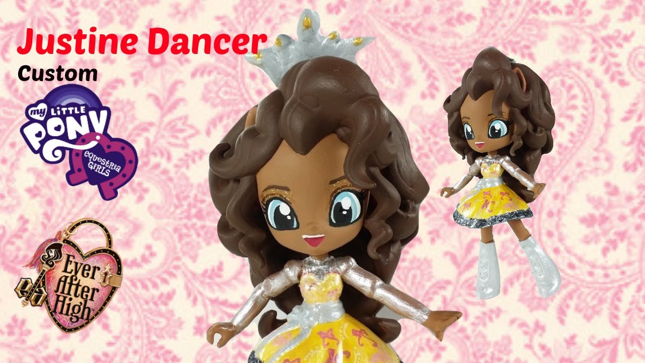 EAH Justine Dancer Custom My Little Pony Equestria Girls Mini Tutorial | Start With Toys
