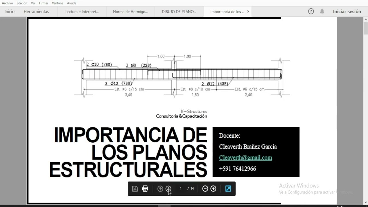 1. Importancia de los planos estructurales