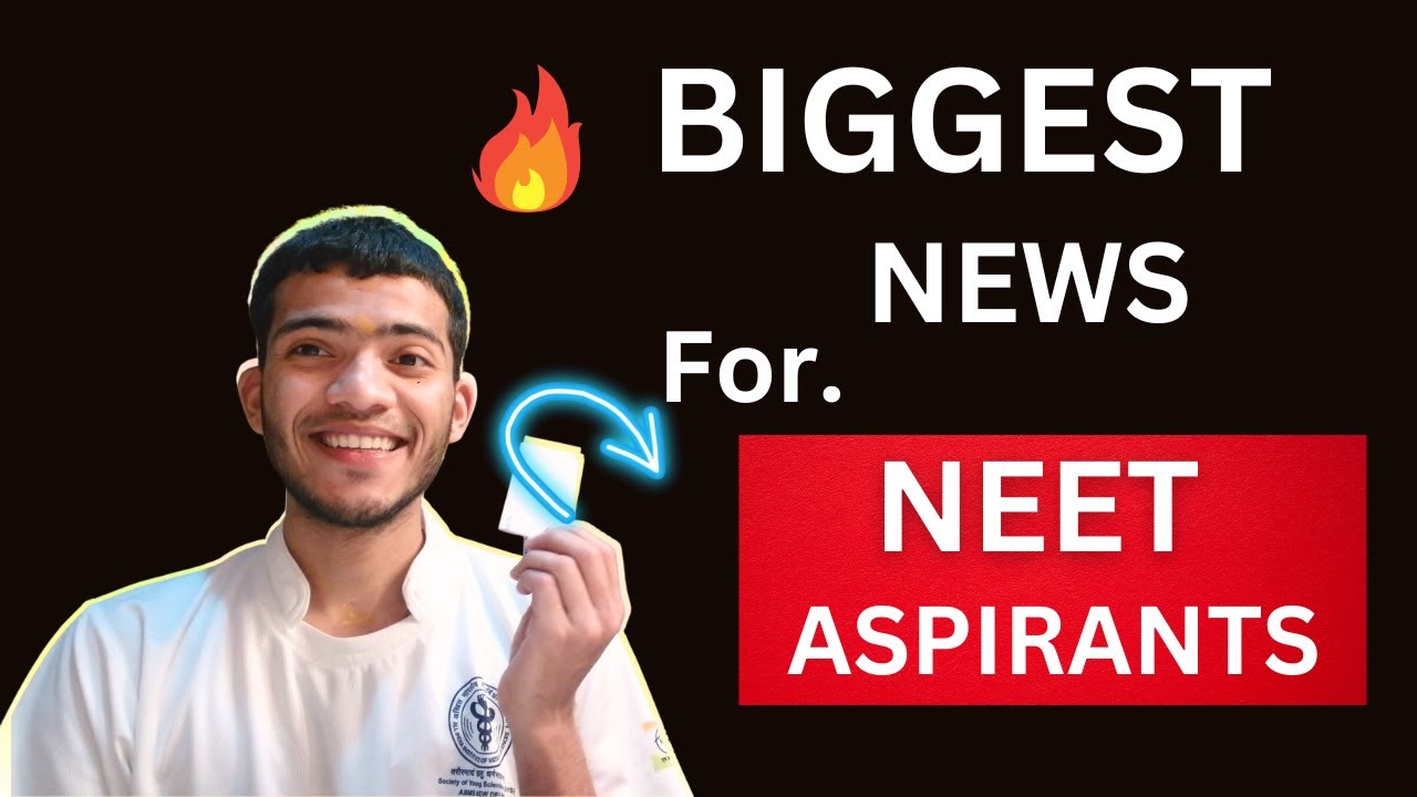 BIGGEST GOOD NEWS FOR NEET ASPIRANTS | @aiimspioneer | NEET 2023