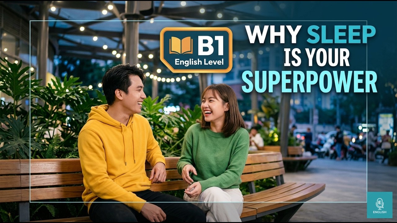 B1 English Listening: Why Sleep Is Your Superpower