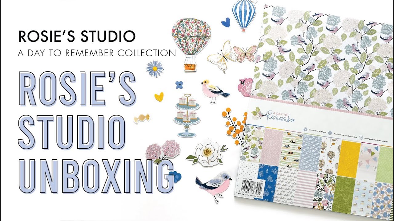 Распаковка коллекции Rosie's Studio | Коллекция «День, который запомнится»
