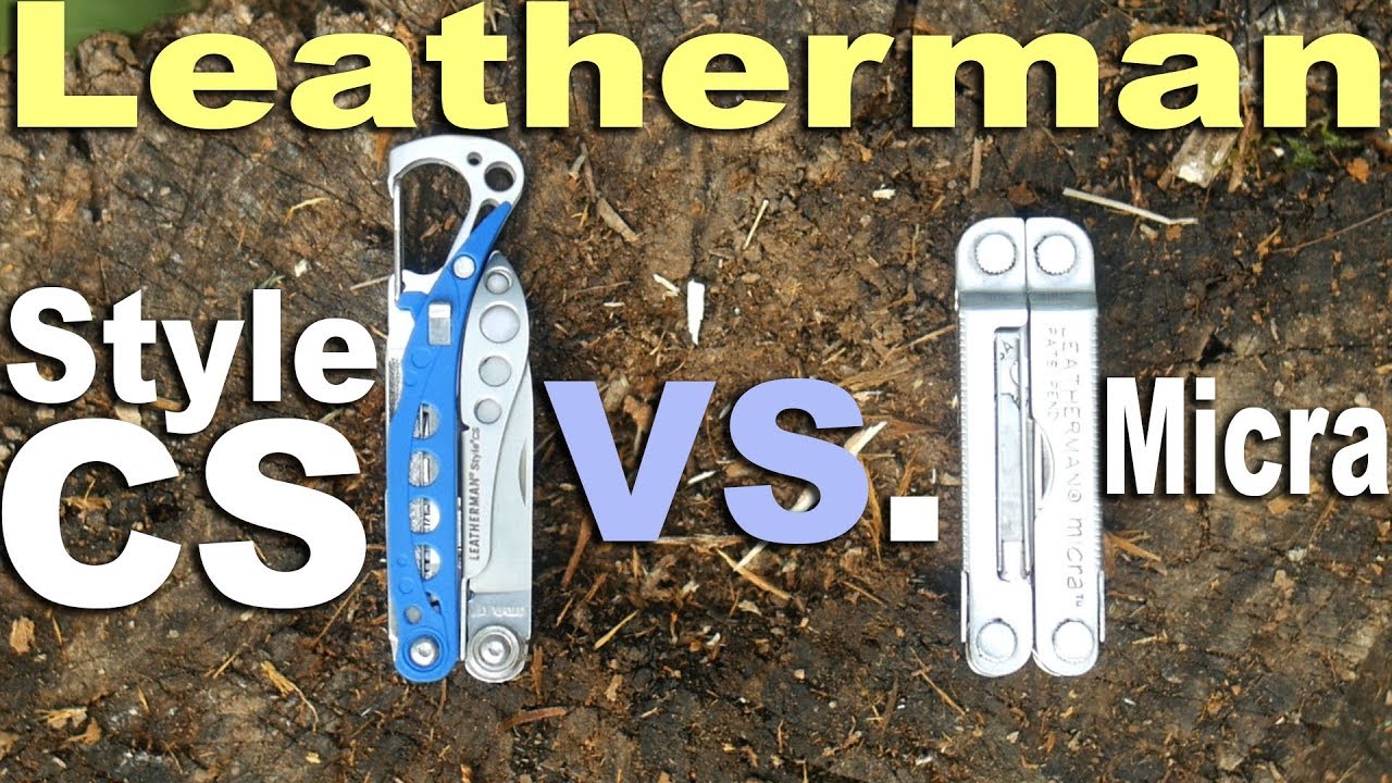 Обзор Leatherman Micra и Style CS. Сравнение со швейцарским армейским ножом.