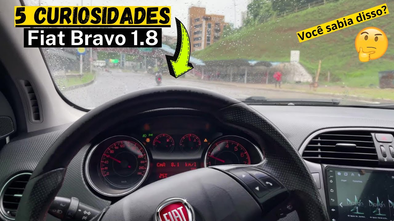 Coisas que NEM Carro do Ano Tem - FIAT BRAVO - 5 Curiosidades TOP