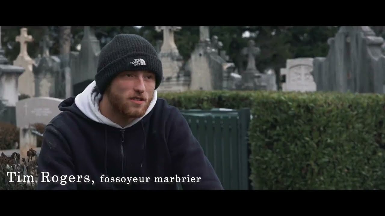 Fossoyeur Marbrier un métier inconnu   TD Image Cadre