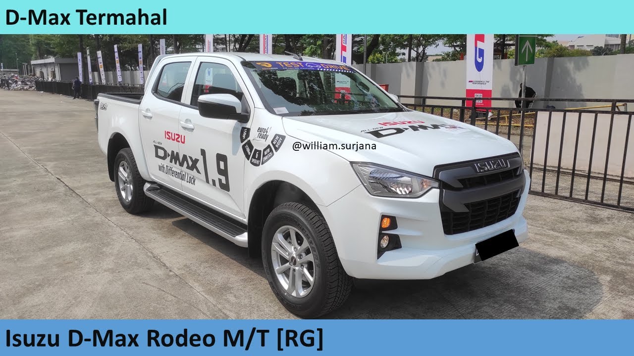 Isuzu D-Max Rodeo M/T [RG] review - Indonesia