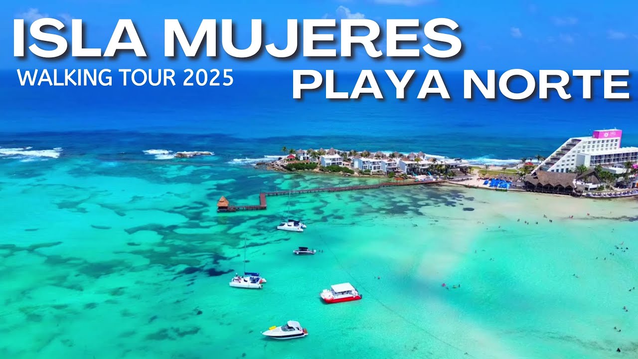 Isla Mujeres - Playa Norte, Walking Tour