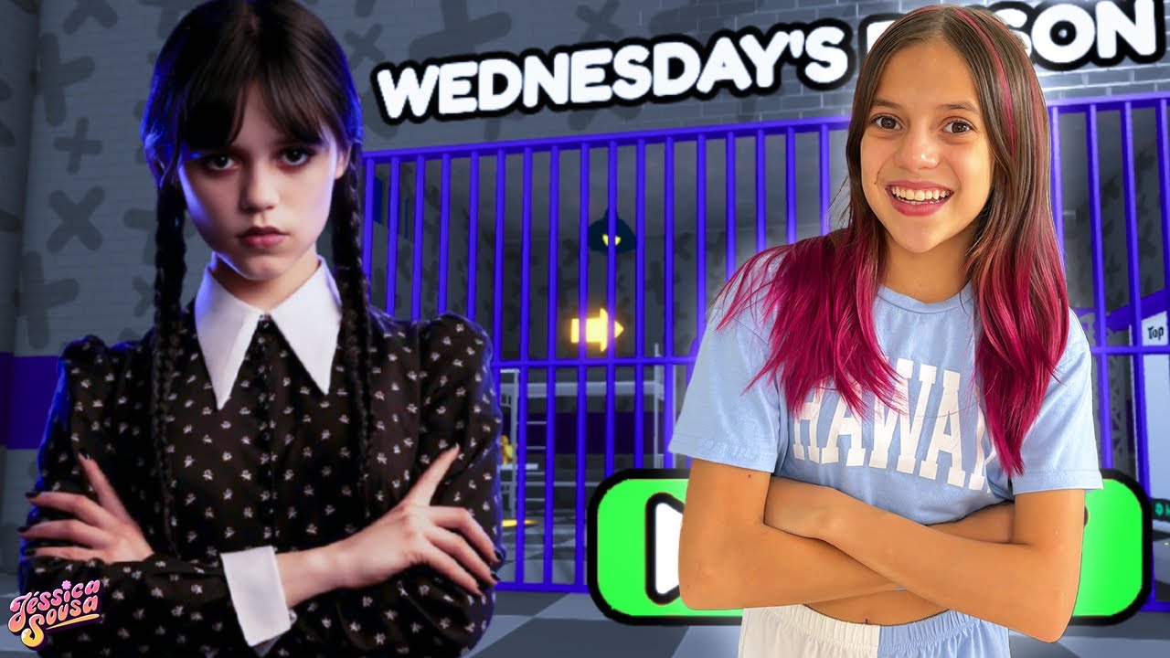 Wandinha ficou muito brava e prendeu a Jessica*será que vamos escapar? (Jessica Sousa games)
