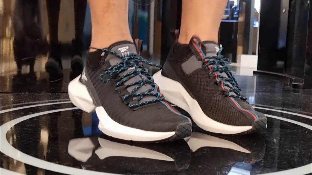 REEBOK SOLE FURY BLACK WHITE FW0569 #onfeet