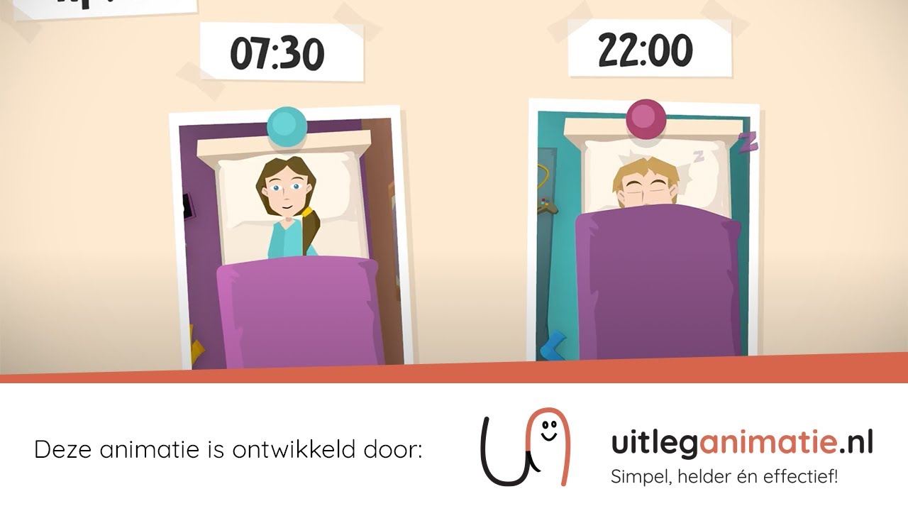 Slaaptips uitleganimatie (Hersenstichting)