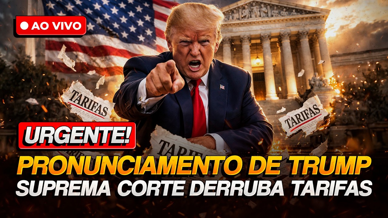 🔥 URGENTE! Trump fala sobre derrubada de tarifas pela Suprema Corte | Observatório Global #360