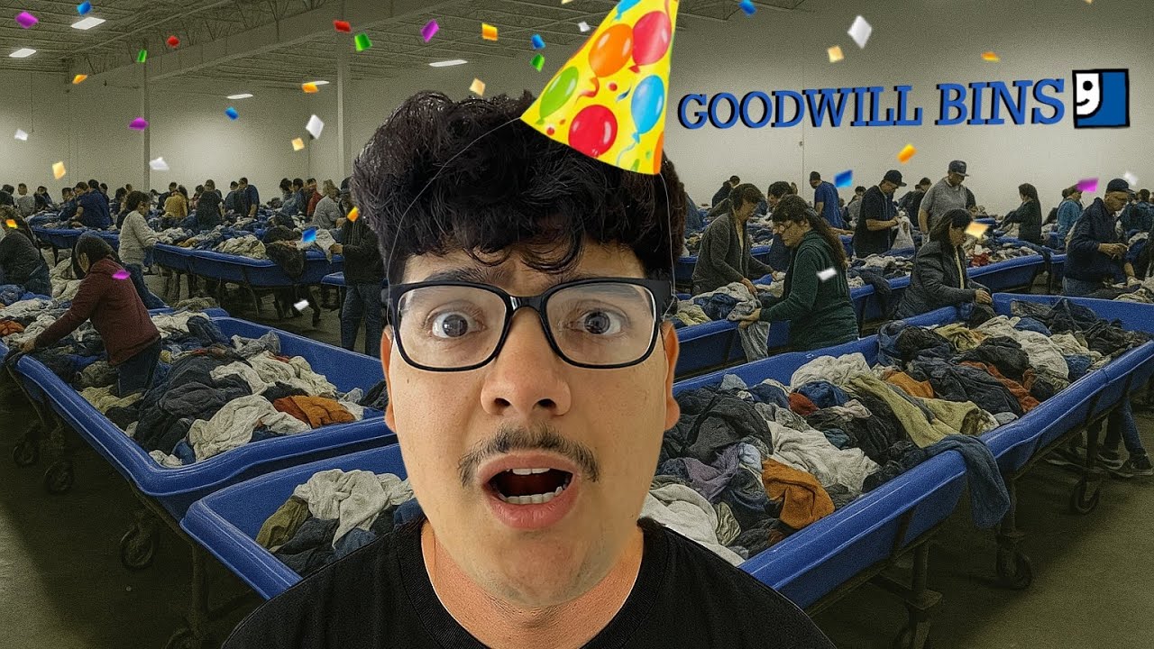 I Went To Goodwill Bins On My Birthday!!