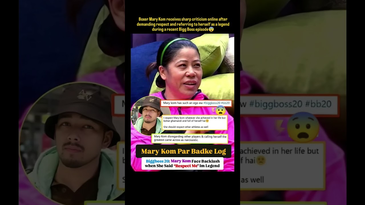Mary Kom faces viewer backlash over controversial Bigg Boss statements 😨 #shorts