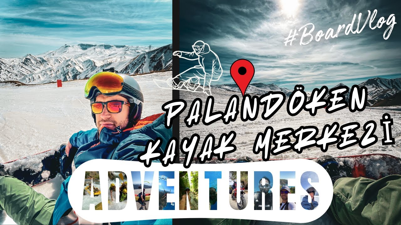 Palandöken'de Snowboard Yapılmalı I #vlog