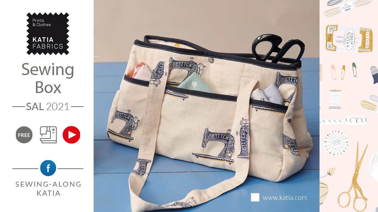 ✂️ SAL bolsa para labores parte 1  | Katia Fabrics