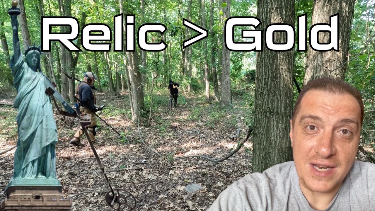 Historic Gold Found In NYC Forest: Metal Detecting NYC