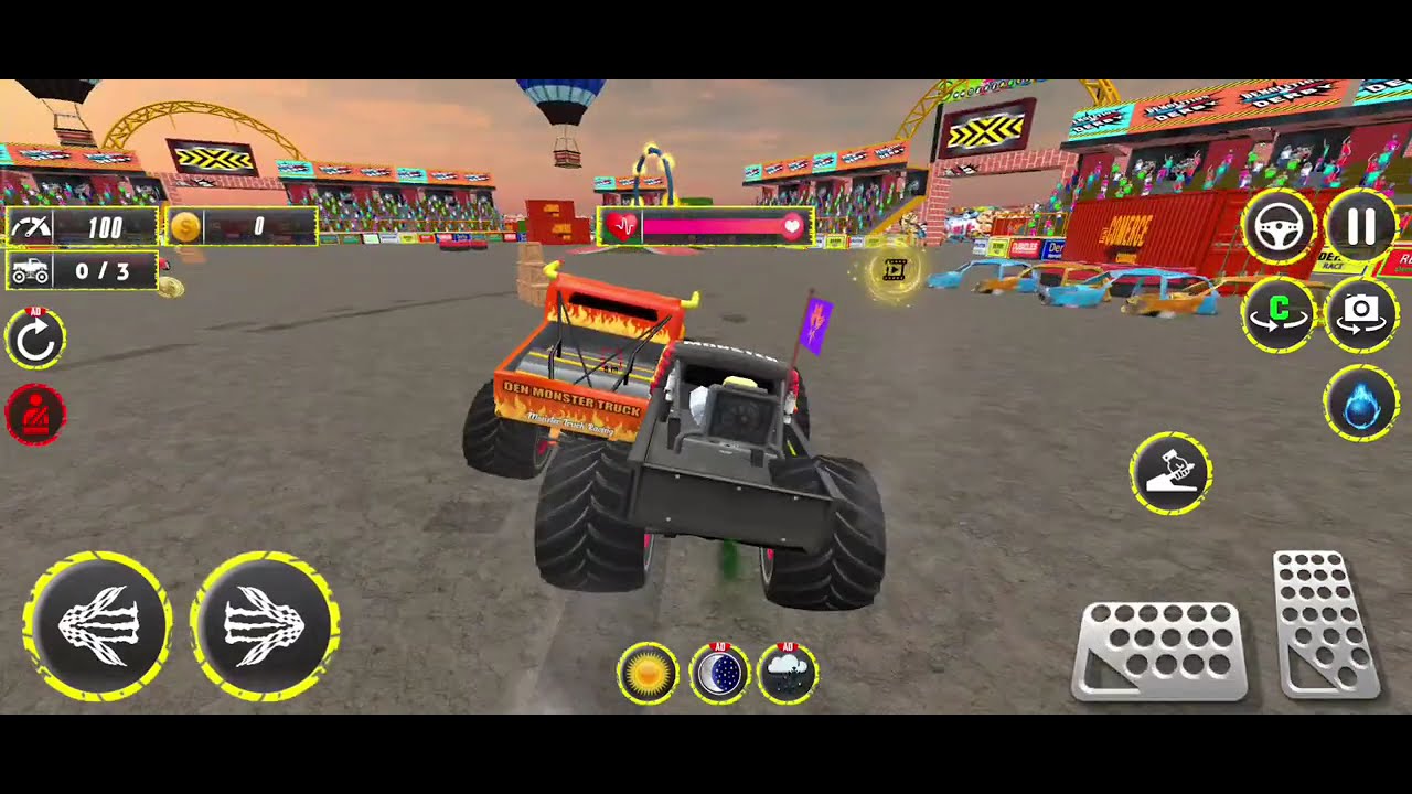 Monster Truck Madness ShowUltimate Monster Truck BattleExtreme Monster Truck Arena Actio