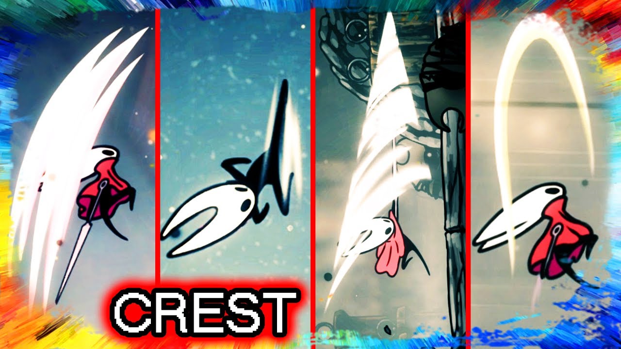 Hollow Knight Silksong All CRESTS Combat Style Attack Showcase