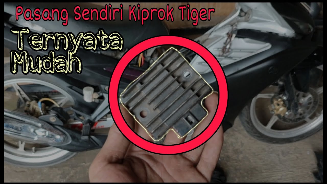 Cara pasang kiprok tiger di jupiter MX New || Fullwave jupiter MX