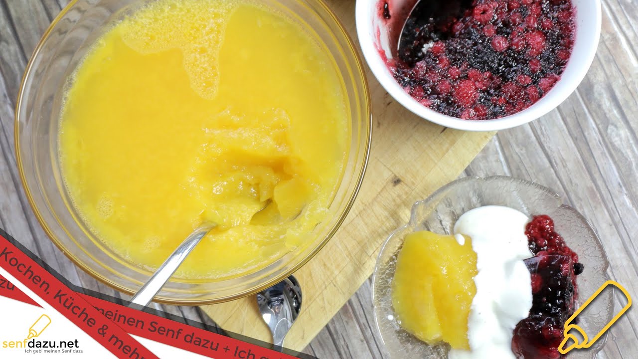 Wackelpudding selber machen - Orangen/Apfelsinen- und Waldbeere/Rote Grütze - Rezept
