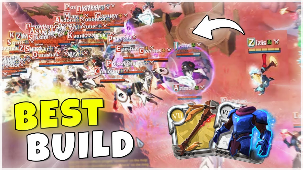 FIGHTING THE BEST GUILDS WITH THE BEST BUILD !! | EU | EQMS | Albion Online ZVZ