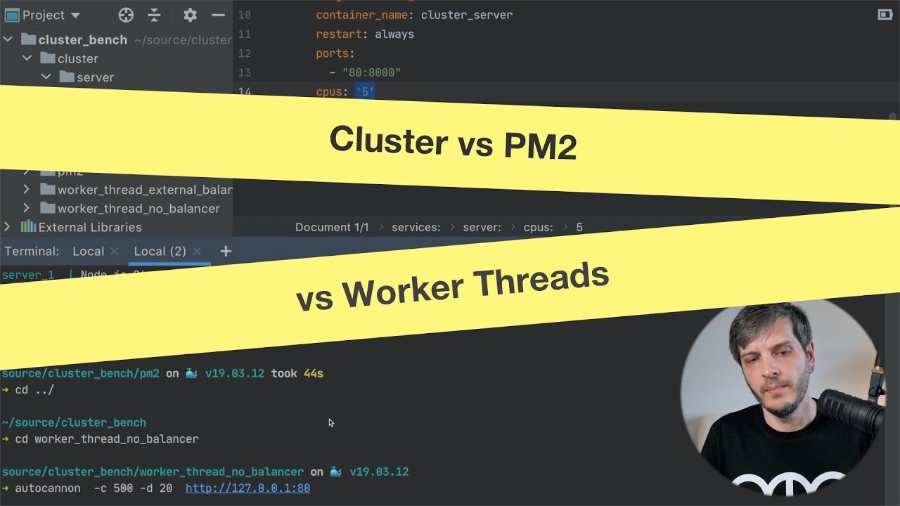 Cluster vs PM2 vs Worker Threads &mdash; масштабируем правильно
