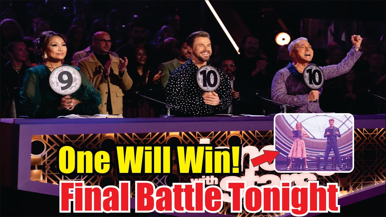 Dancing With the Stars Finale Who Will Win the Len Goodman Trophy Tonight
