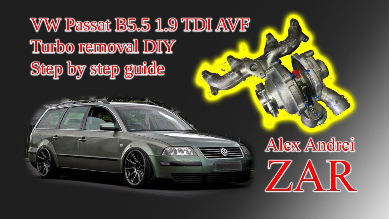 Are we able to remove a turbo from a VW Passat 1.9 TDI (AVF)?| Turbo Removal Step-by-Step DIY Guide!