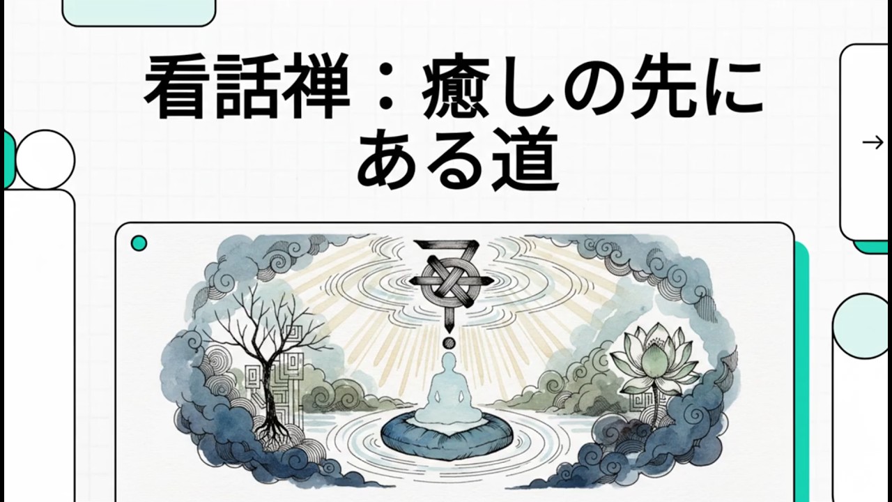 4看話禅：癒しの先にある道 #看話禅 #수불대종사 #안국선원 #安國禪院 #ANGUKSEONWON