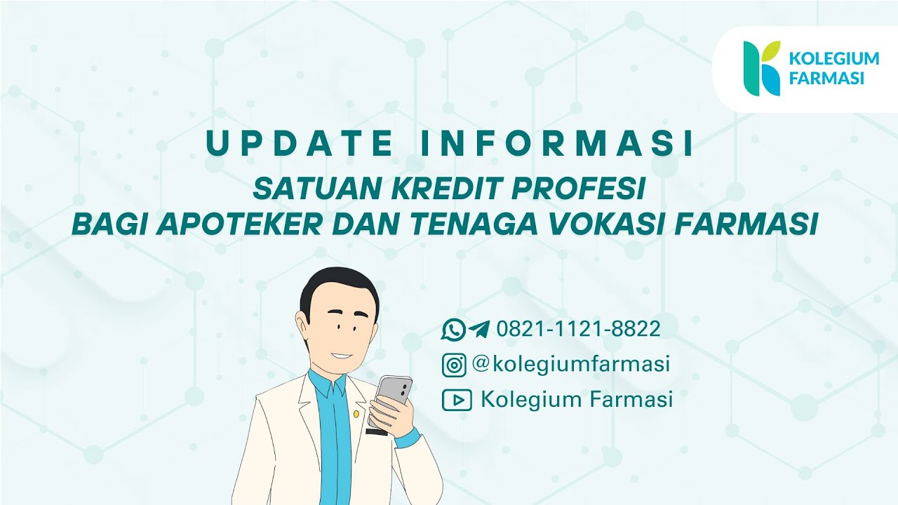 Update Informasi SKP Apoteker dan Tenaga Vokasi Farmasi