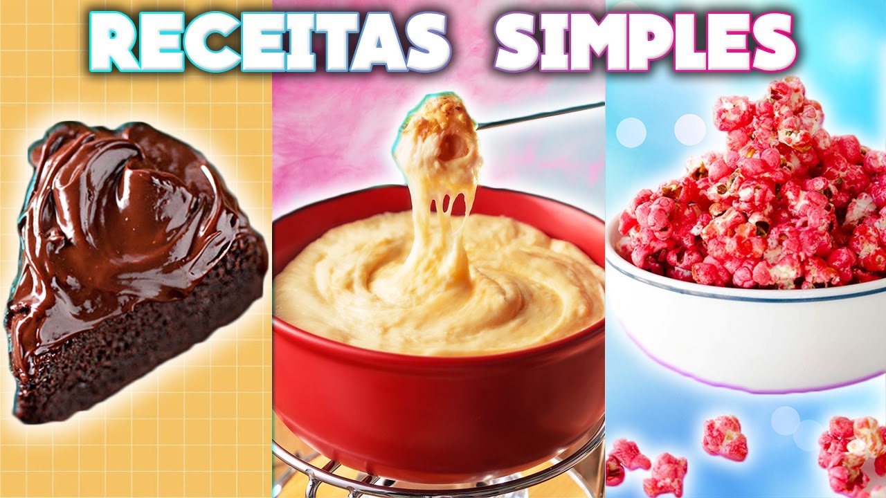 RECEITAS MAIS FÁCEIS E RÁPIDAS DO MUNDO! Fácil, rápido e gostoso