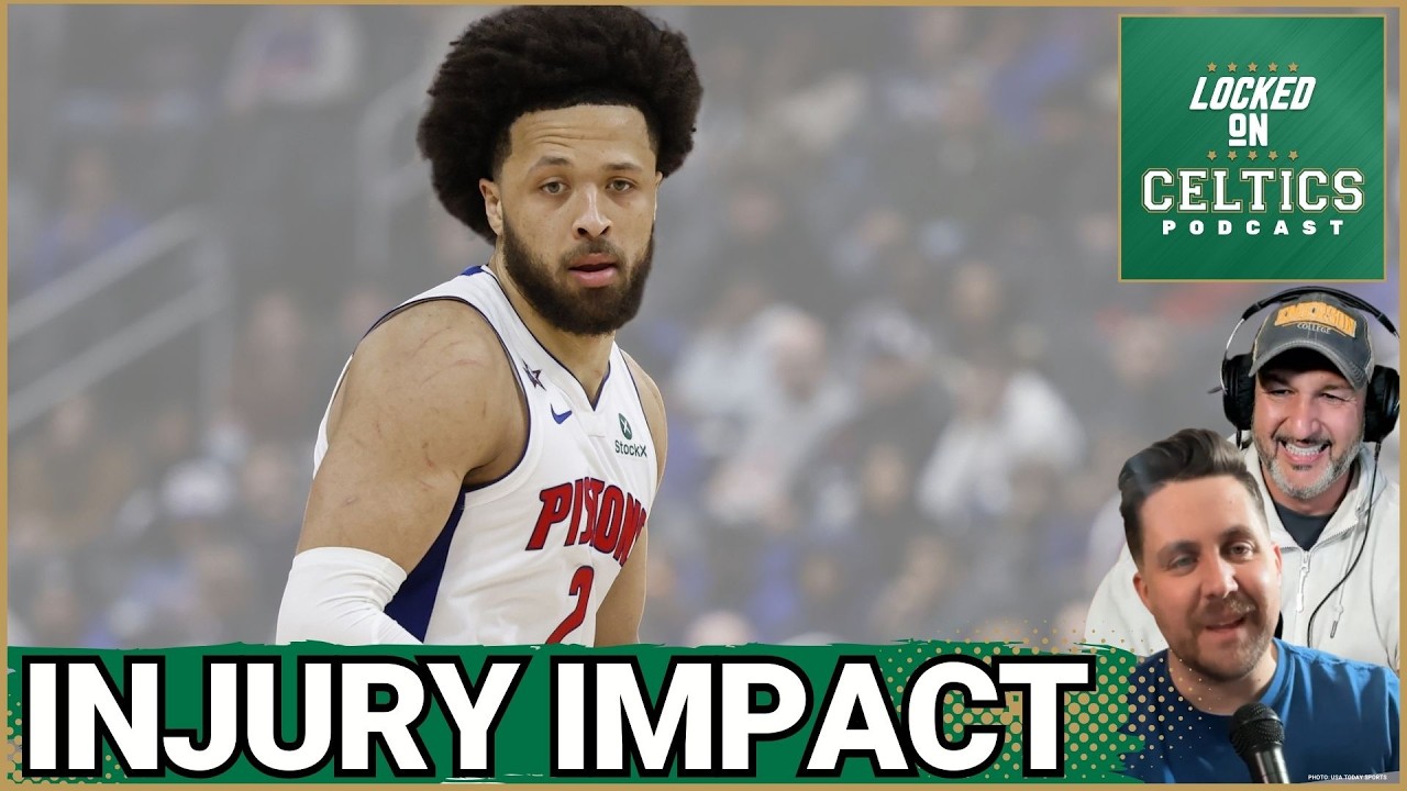 BONUS: Cade Cunningham HURT, What Does That Mean For Boston Celtics, Playoff Push