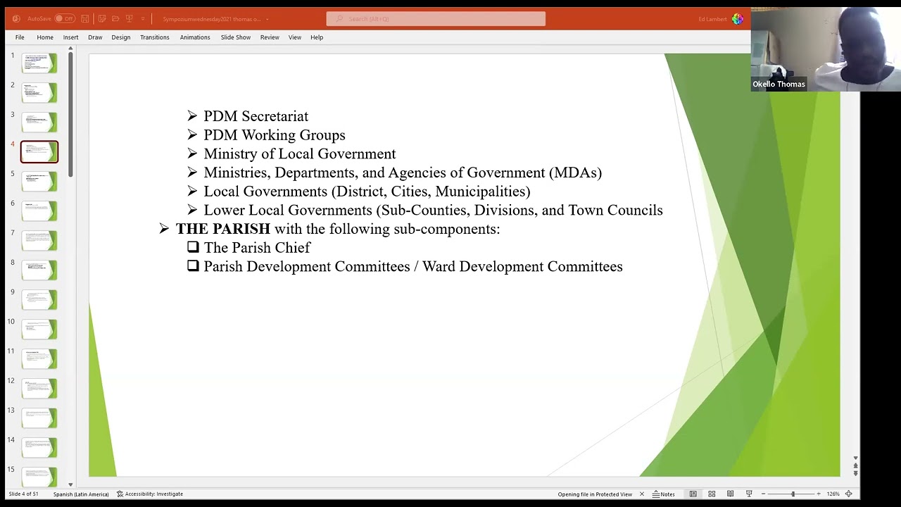 Implementation guidelines for parish development model by  Okello Thomas