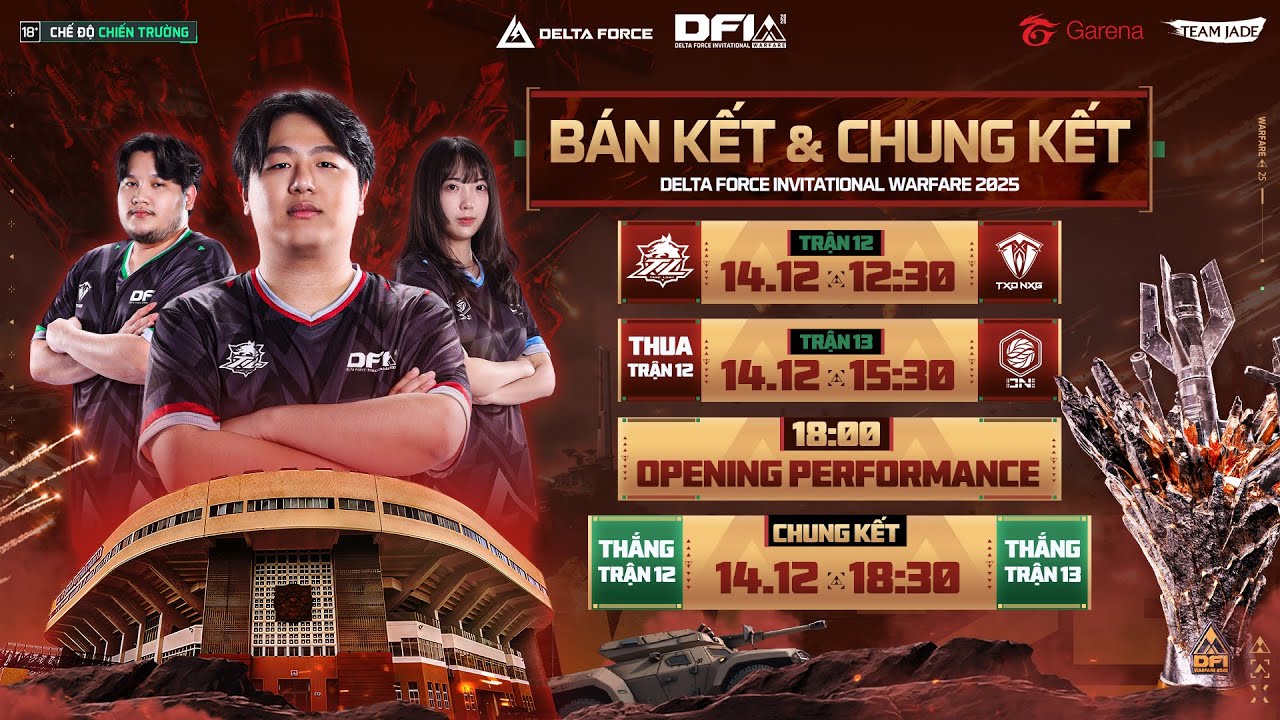 🔴 TRỰC TIẾP: TENGLONG VS TOXIDON XG | CHUNG KẾT DFIW 2025 | CHẾ ĐỘ CHIẾN TRƯỜNG (14/12)