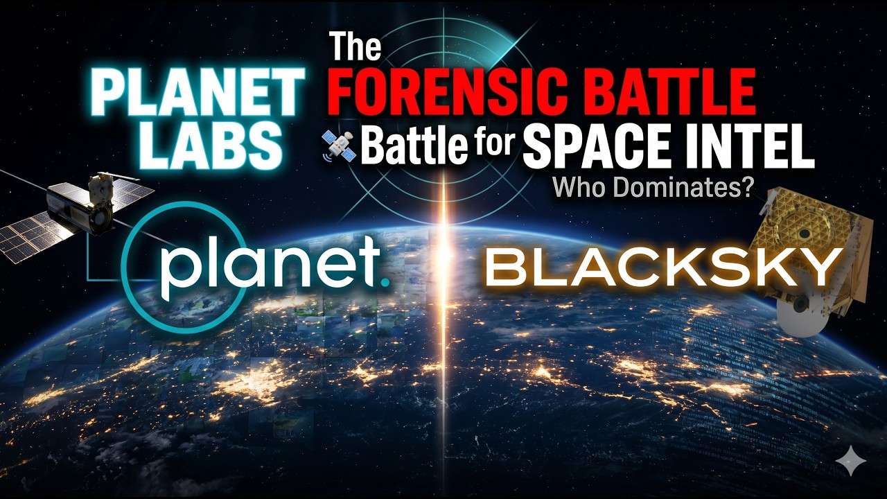 Planet Labs (PL) vs. BlackSky (BKSY): 🛰️ The Forensic Battle for Space Intel