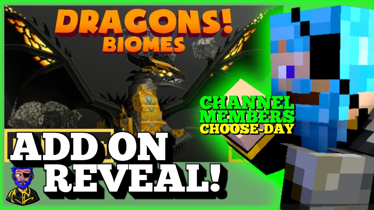 Dragons! Biomes Add On ¦ Daz Man's Add On Reveal ¦ Minecraft Bedrock ¦ Minecraft Marketplace