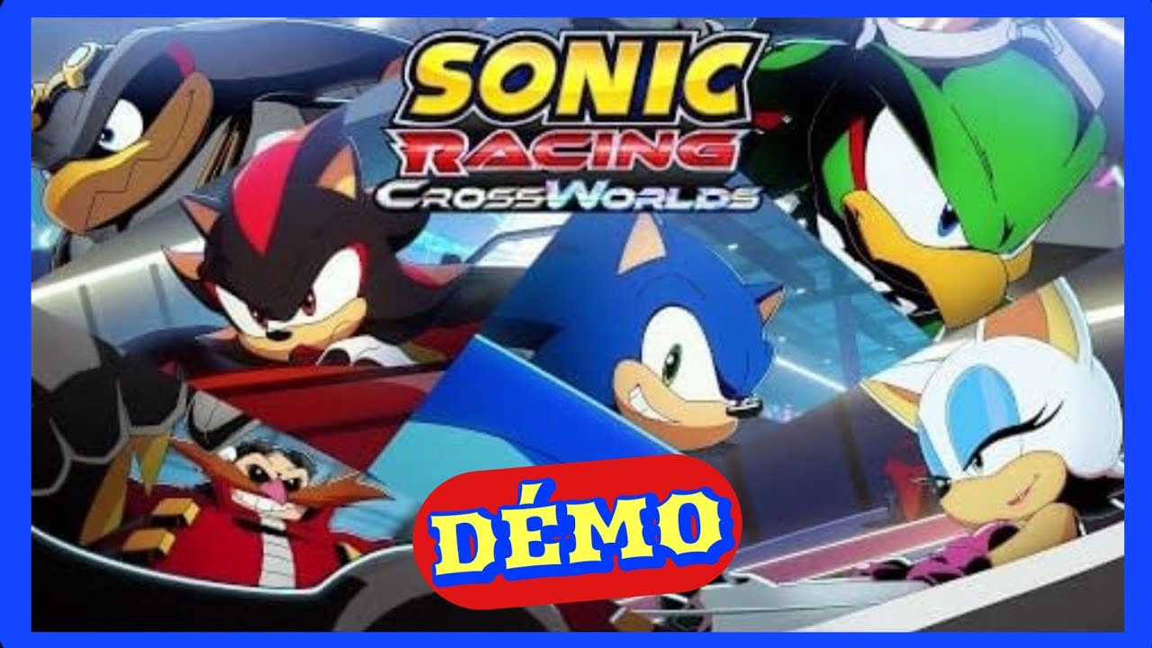 SONIC RACING: CROSSWORLD FR (DÉMO) À LA HEUTEUR DE TRANSFORMED? 🏁 - XBOX SERIES S